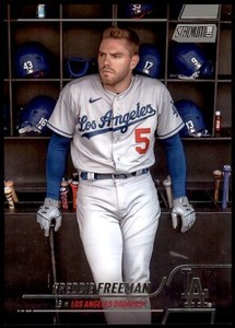 2022 Stadium Club Oversized Base #291 Freddie Freeman - Los Angeles Dodgers