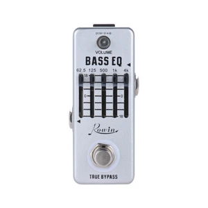 Bass Guitar Equalizer Effect Pedal 5-Band EQ  Alloy True Bypass R1H8 - Picture 1 of 7