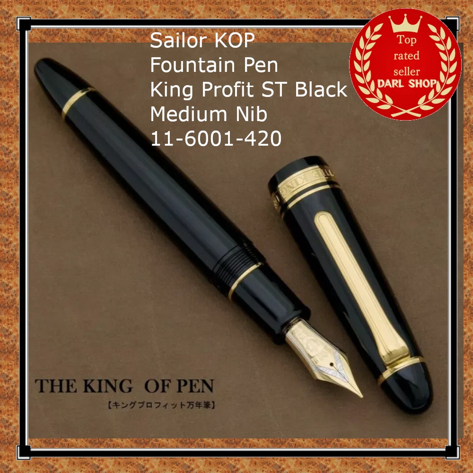 Sailor Fontaine Stylo King profit St Noir Moyen 11-6001-420
