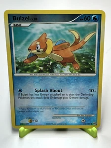 Pokemon Buizel 72/130 Diamond & Pearl Reverse Holo Common NM Condition - Picture 1 of 2