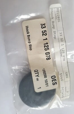 33-52-1-125-078 OE SUPPLIER Bump Stop Rear Driver or Passenger Side for  BMW - Image 1 of 4