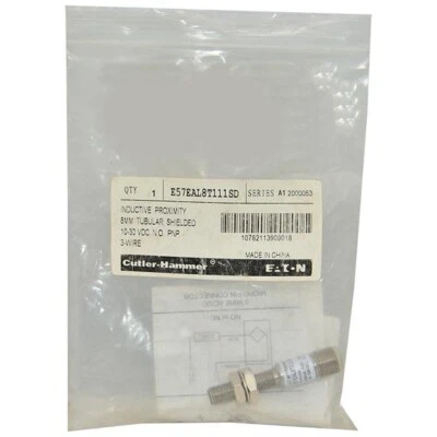 E57EAL8T111SD-A1 Cutler-Hammer Tubular Proximity Sensor --SA - Image 1 of 3
