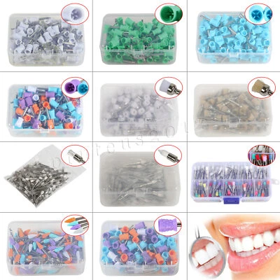 SANDENT Pulido de caucho dental Copa de profilaxis Cepillos Pulidor de dientes Prophy