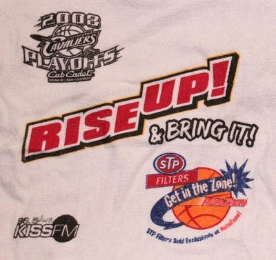 NBA CLEVELAND CAVS BALONCESTO 2008 PLAYOFFS RALLY TOALLA ARENA PROMOCIÓN VARIANTE STP Foto 1 de 4