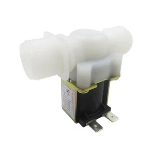 Elettrovalvola in polipropilene 1/2" acqua normalmente chiusa DC12V/24V AC220V - Foto 1 di 5