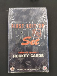 1992-93 NHL Pro Set Tarjetas de Hockey Primera Edición Serie 1 ¡Caja Sellada! 36 paquetes - Imagen 1 de 2