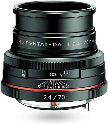 PENTAX Telephoto Single Focus Lens HD DA 70mm F2.4Limited Black K mount APS-C - Image 1 of 4