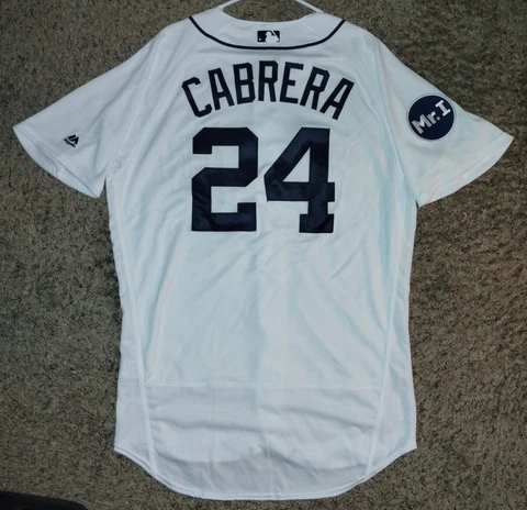 2017 Authentic Miguel Cabrera Jersey 44 - Detroit Tigers - Mr. I Cover
