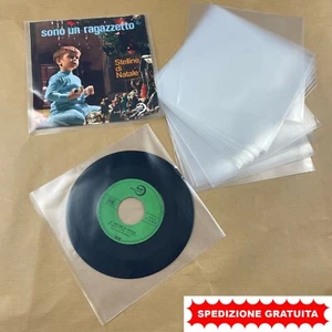 50 SCHUTZHÜLLEN FÜR VINYL SCHALLPLATTEN UND LP COVER (45 Umdrehungen) 80my - Bild 1 von 4