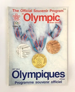 1988 Official Souvenir Program Olympic Winter Games Calgary '88 - US Seller - Imagen 1 de 3
