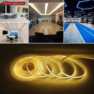 COB LED Strip Light Home Flexible Tape Lights DIY Lighting V5 USB Interfac - Picture 1 of 14