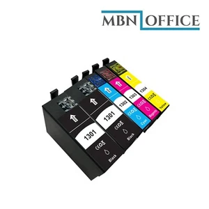 5x Epson T1301-T1304 Patronen SX525WD SX535WD SX620FW WF630 WF310 kein Original - Bild 1 von 5