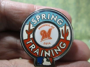 Milwaukee Brewers MLB 2014 Spring Training Phoenix Arizona Hat Lapel Pin -/ 5D - Picture 1 of 4