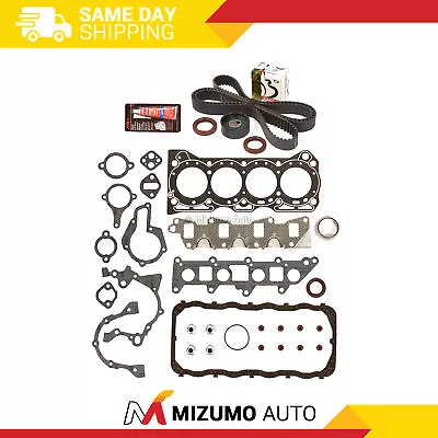 Head Gasket Set Timing Belt Kit Fit 86-95 Suzuki Sidekick Samurai Swift 1.3 G13A - Image 1 of 4