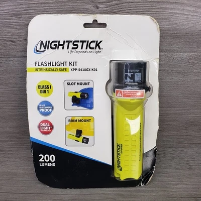 Kit de lanterna Night Stick XPP–5418GX-K01 à prova d'água/poeira novo ENVIO RÁPIDO - Imagem 1 de 4