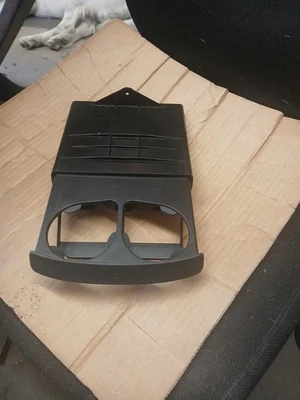 SATURN SKY PONTIAC SOLSTICIO PORTAVASOS CENTRAL TRASERO NEGRO 06-10 OEM Foto 1 de 4