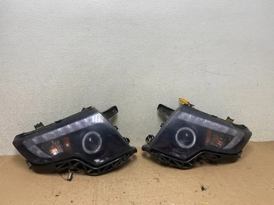 2007 2008 2009 2010 Ford Edge Left+Right Set Black LED Headlights Q2851 DW - Image 1 of 4