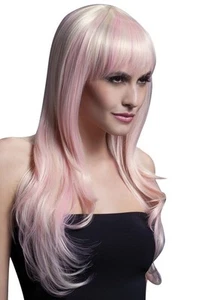 Smiffys Fever Sienna Wig, Blonde Candy - Picture 1 of 1