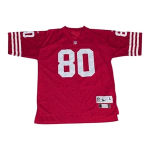 Reebok Jerry Rice Vintage Throwback Jersey NFL San Francisco 49ers Mens L - Picture 1 of 7