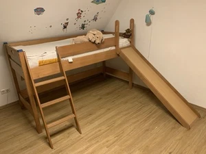 Paidi Hochbett mit Rutsche (Hervorragender Zustand) - Bild 1 von 1