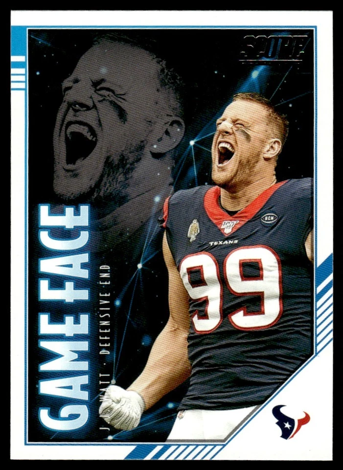2020 Score Game Face J.J. Watt Houston Texans #GF-JW - Image 1 of 2
