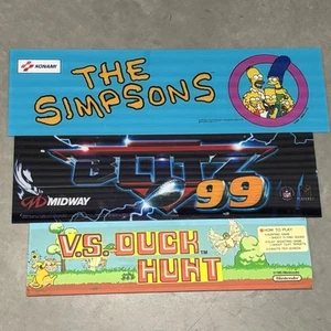 Lote Carpa Arcade Los Simpson BLITZ 99 Reproducciones Caza de Patos - Imagen 1 de 15