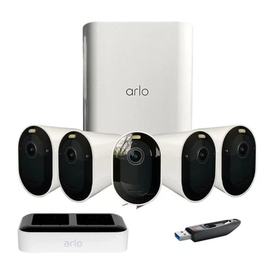Sistema de seguridad inteligente inalámbrico con cámara Arlo Pro 6 XL 2K 5 con WiFi de doble banda Foto 1 de 4