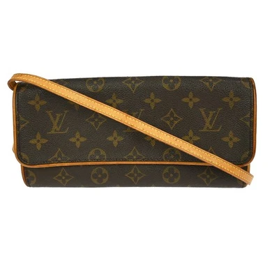 LOUIS VUITTON POCHETTE TWIN GM CROSSBODY BAG MONOGRAM M51852 CA1919 YQ02493 - Image 1 of 4