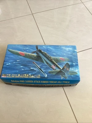 HASEGAWA 09061-Nakajiima B6N2 CARRIER ATTACK BOMBER TENZAN (JILL)TYPE 12 -1/48 - Immagine 1 di 4