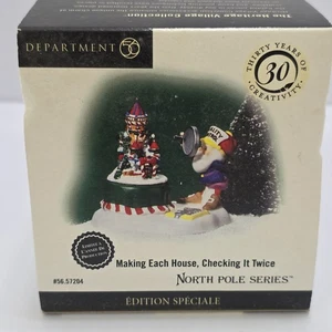 Dept 56 Making Each House, Checking It Twice - Special Edition North Pole - Neu in OVP - Bild 1 von 5