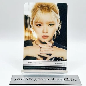 DOS VECES Jeongyeon Ttrading Foto Clear Card Idol Limited Uno en un Millón Japón - Imagen 1 de 9