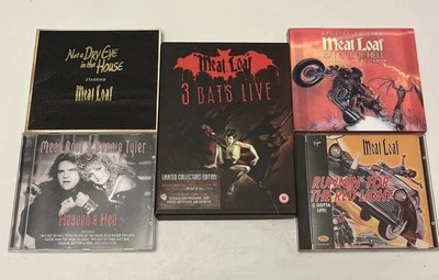 Meatloaf - 5  x CD Album Bundle In Great Condition Inc 3 Bats Live - Image 1 of 4