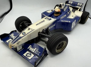 For parts TAMIYA F201 chassis Williams BMW FW24 body shell with motor - Picture 1 of 24