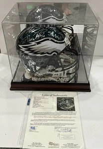 2017 Philadelphia Eagles Super Bowl 52 (LII) Signed Helmet (39 Signatures) - Picture 1 of 14