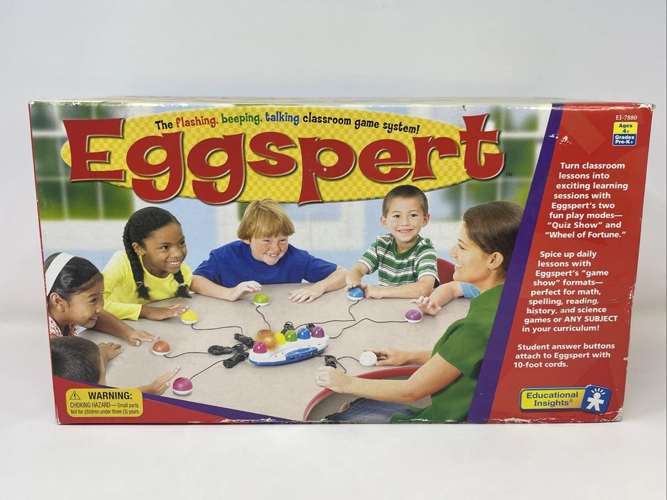 Eggspert Buzzer Game EI-7880  — New Factory Sealed — 2001 Educational Insights - Image 1 of 4