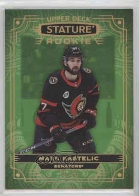 2022-23 Upper Deck Stature Rookies Green /99 Mark Kastelic #134 Rookie RC - Image 1 of 2