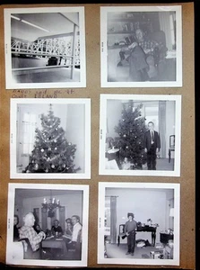 Fotos instantáneas de caza de Navidad 1964 lote de 11 regalos de apertura camping - Imagen 1 de 2