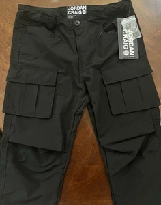 Big Kids Jordan Graig Black Cargo Joggers Pants Size 16 - Picture 1 of 7