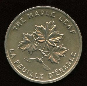 1967 Canada Arms - The Maple Leaf Medallion A18 - Bild 1 von 2