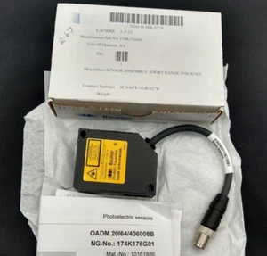 BAUMER 10161886 CH-8501 MONTAJE SENSOR ESPESOR CORTO ALCANCE Fotoeléctrico Nuevo - Imagen 1 de 6