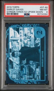 2019 Topps Stranger Things Season 2 Shirley Saves 14/99 ELEVEN #ST-80 PSA 8 - Picture 1 of 2