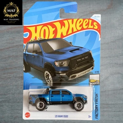 Hot Wheels 23 RAM 1500 Blue #97 Mainlines 2024 ∣ Diecast New Car Collectors - Immagine 1 di 2