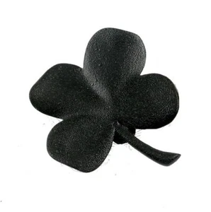 4 Leaf Clover Door Knocker In Black - Picture 1 of 1