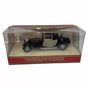 Matchbox Models of Yesteryear 1928 Bugatti T44 Black YY024 A/D NIB - Picture 1 of 8