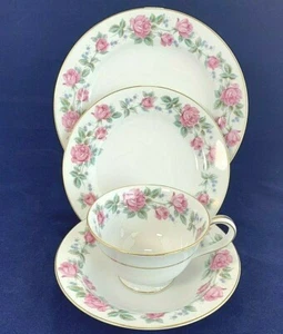 Tazón de salsa vintage Noritake China Mérida (Set 4) taza de té pan ensalada plato Japón - Imagen 1 de 8