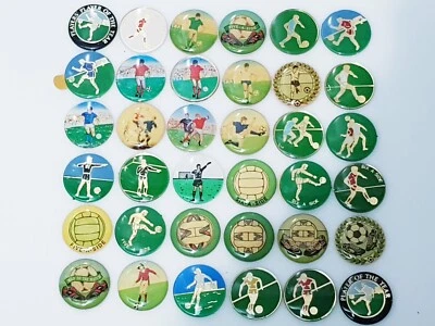 GLENWAY Fußball Trophäenzentrum 25m rund Vinyl gewölbt verschiedene Auswahlmöglichkeiten