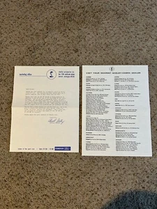 1968 Shelby American letter to dealers, an dealer list sheet. - Picture 1 of 2