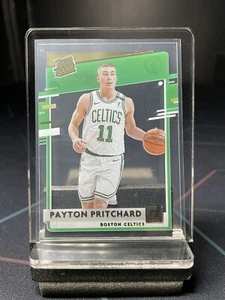 2020-21 Panini Clearly Donruss Rated Rookie Gold Payton Pritchard #67 Rookie RC - Picture 1 of 2