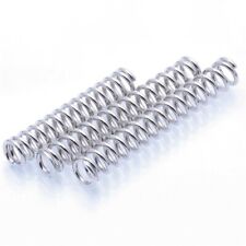 Wire Dia 2.5mm Spring Steel Nickel Plated Compression Spring OD 15-40mm L 30-100