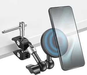 Multi-function Super Clamp Mount Ball Head Ballhead Magic Arm Gopro Smartphone - Picture 1 of 8